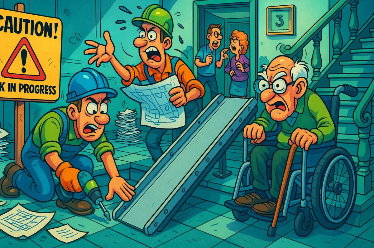 Rampa per disabili in condominio – serve il permesso del comune
